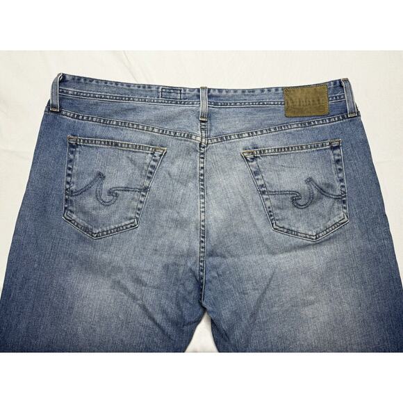 AG Adriano Goldschmied Men's The Graduate Tailored Leg Blue Jeans - Size 40x29 - Picture 4 of 8